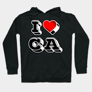 I Love California Hoodie